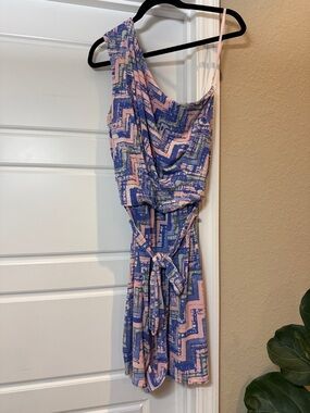 Tori Richard Honolulu One Shoulder Dress